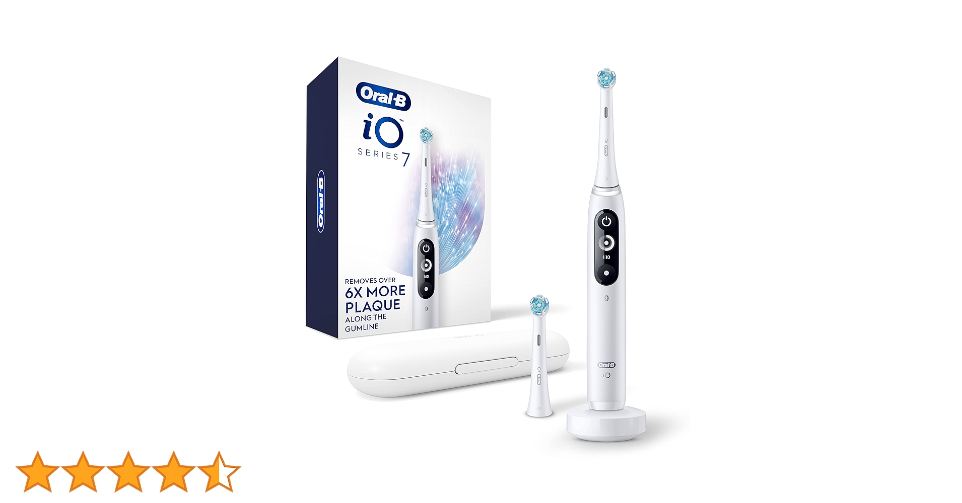 Oral−B IORBCW-7EL WHITE Oral-B iO Series 7 Smart Electric Toothbrush with Travel Case